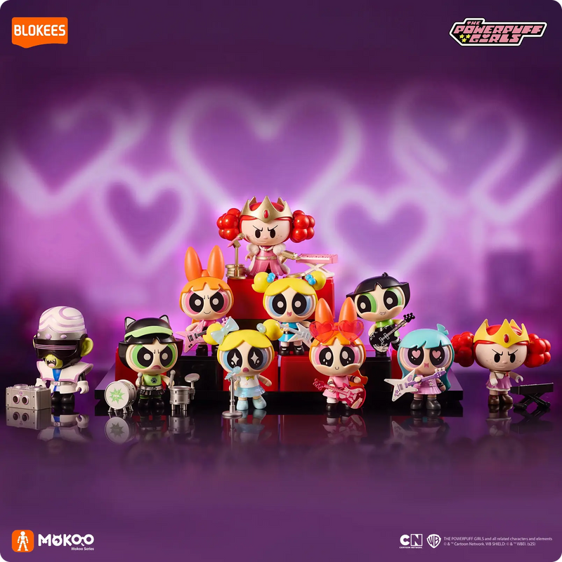 Blokees - The Powerpuff Girls MOKOO - Series 01 Cute Beats