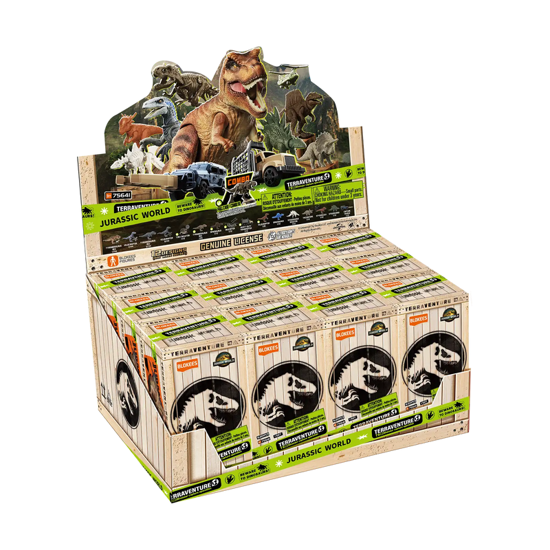 Blokees Jurassic World Terraventure TS 01 - Dinosaur Capture Operation