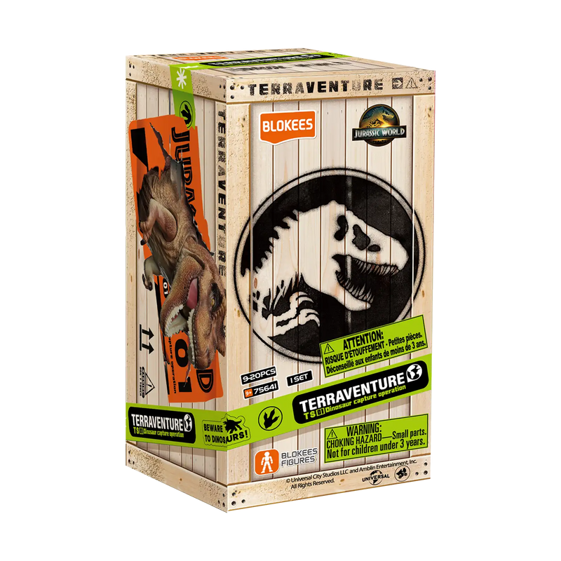 Blokees Jurassic World Terraventure TS 01 - Dinosaur Capture Operation