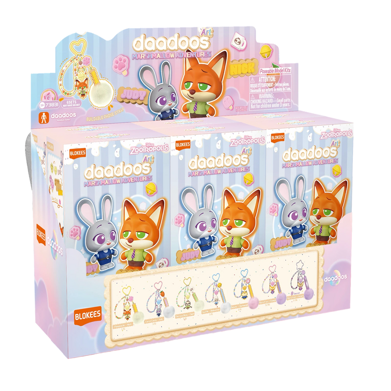 Blokees - Zootopia daadoos Art Series 01 - Marshmallow Adventures