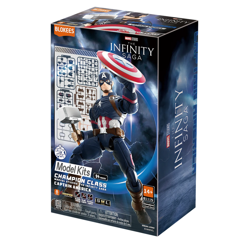 Blokees - Marvel Infinity Saga Galaxy Champion Class - Captain America
