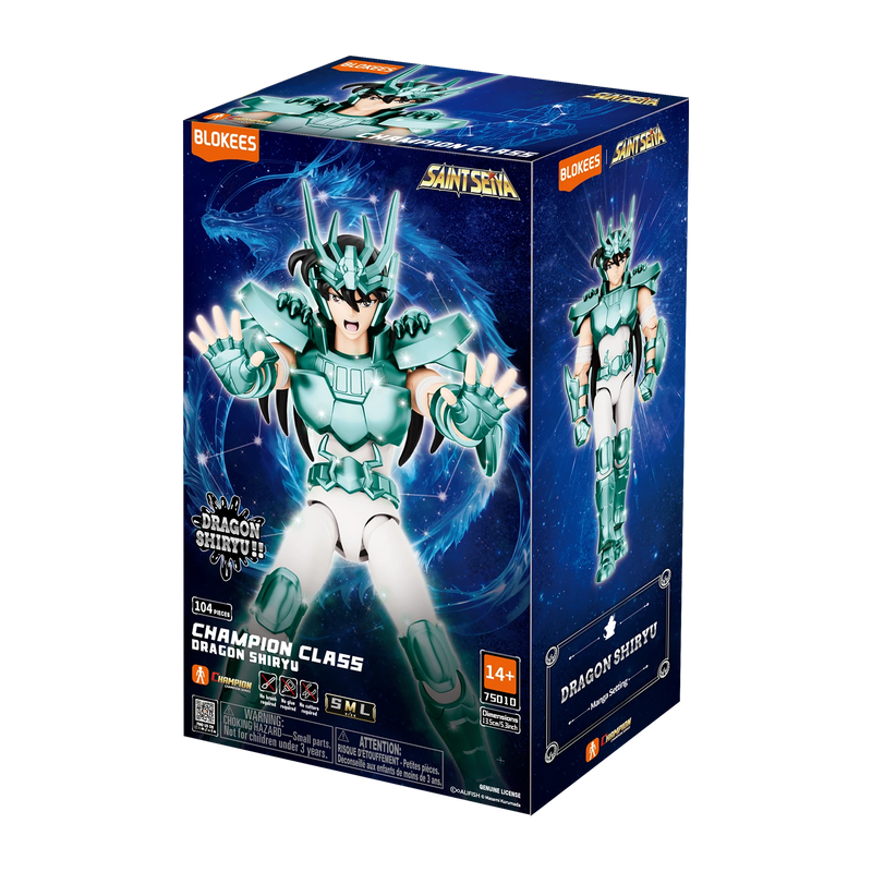 Blokees - Saint Seiya Galaxy Champion Class - Dragon Shiryu