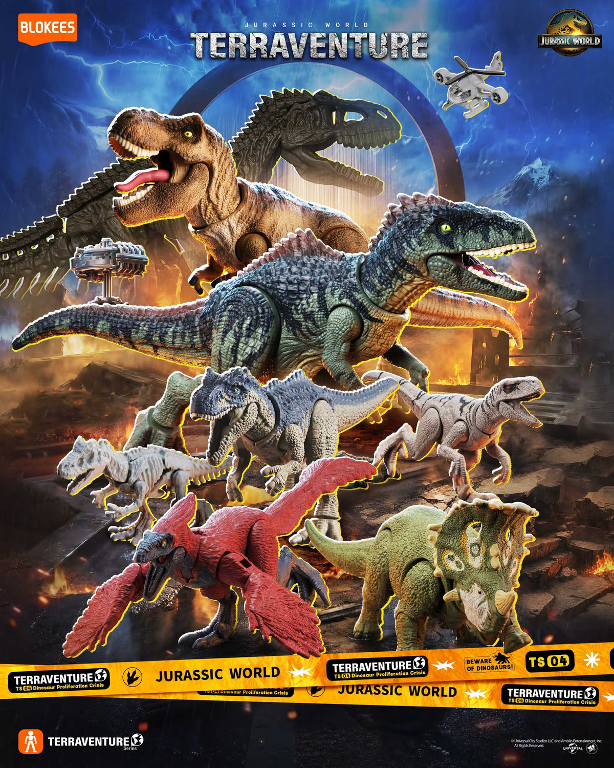 Blokees Jurassic World Terraventure TS 04
