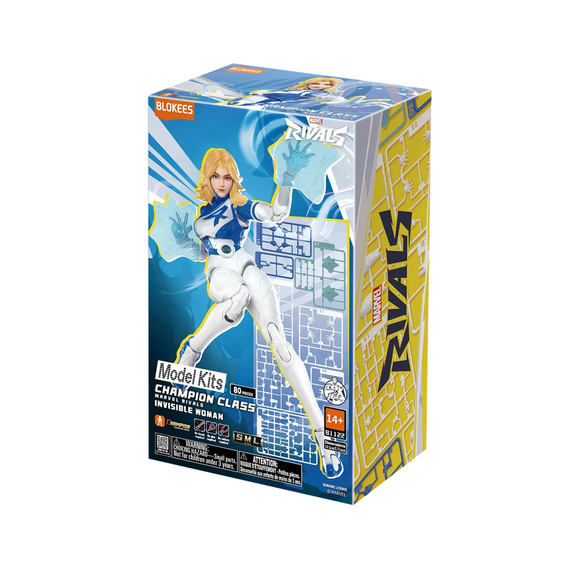 Blokees - Marvel Rivals Galaxy Champion Class - Invisible Woman