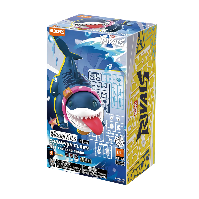 Blokees - Marvel Rivals Galaxy Champion Class -  Jeff the Land Shark