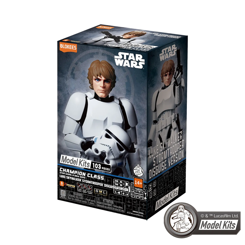 Blokees Star Wars: A New Hope Champion Class - Luke Skywalker Stormtrooper Distinguis Version (Copia)