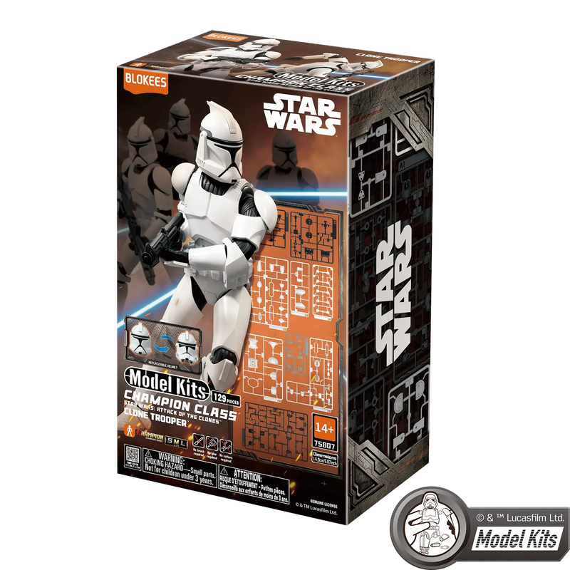 Blokees Star Wars: Attack of the Clones Champion Class - Clone Trooper