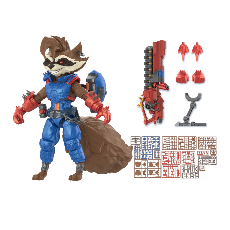Blokees - Marvel Rivals Galaxy Champion Class - Rocket Raccoon