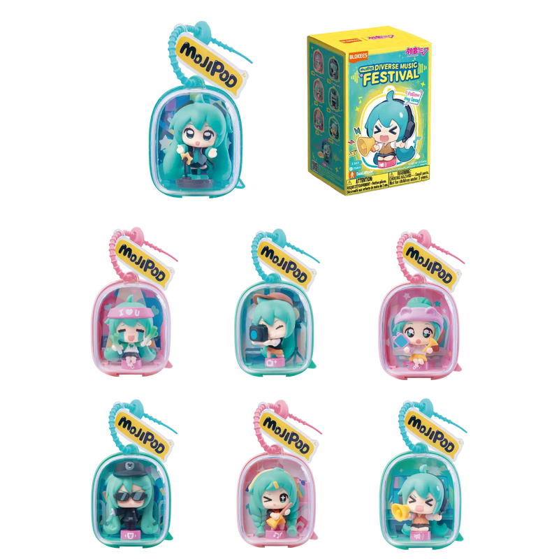 Blokees - DaaLaMode Series - MOJIPOD Hatsune Miku Diverse Music Festival