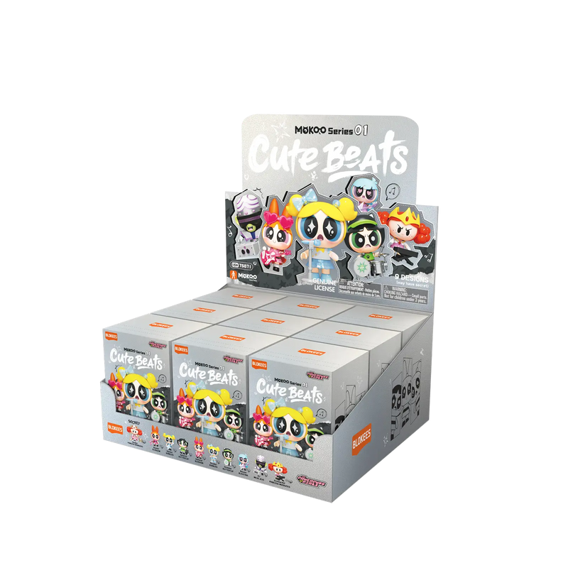 Blokees - The Powerpuff Girls MOKOO - Series 01 Cute Beats