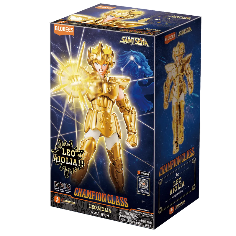 Blokees - Saint Seiya Galaxy Champion Class - Leo Aioria 02