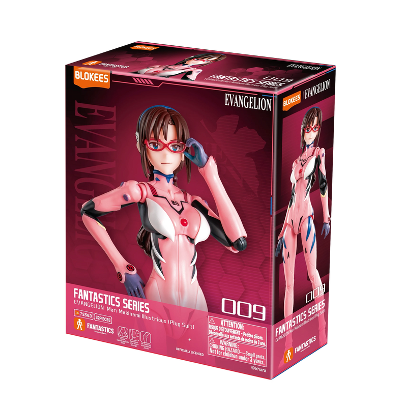 Blokees - Evangelion Fantastics Series -  Mari Makinami Illustrious